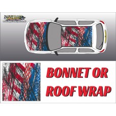 DIGITALLY PRINTED WRAP TYPE 26 (BONNET OR ROOF)