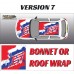 DIGITALLY PRINTED WRAP TYPE 29 (BONNET OR ROOF)