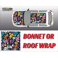 DIGITALLY PRINTED WRAP TYPE 31 (BONNET OR ROOF)