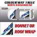 DIGITALLY PRINTED WRAP TYPE 05 (BONNET OR ROOF)