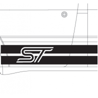 Universal Ford ST stripes